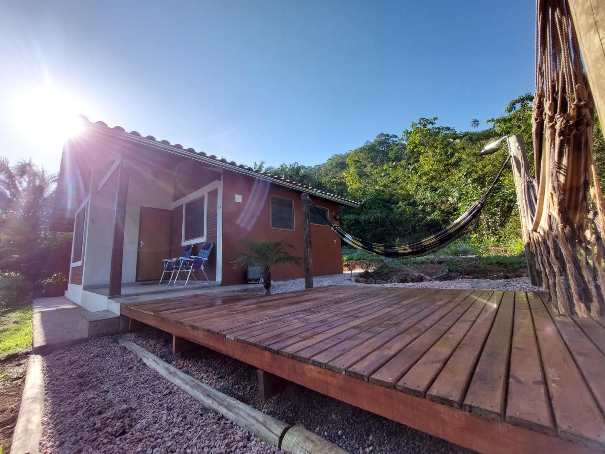 Refugio No Meio Da Natureza - Chale Brisa Da Mata Алту-Параизу-ди-Гояс Экстерьер фото
